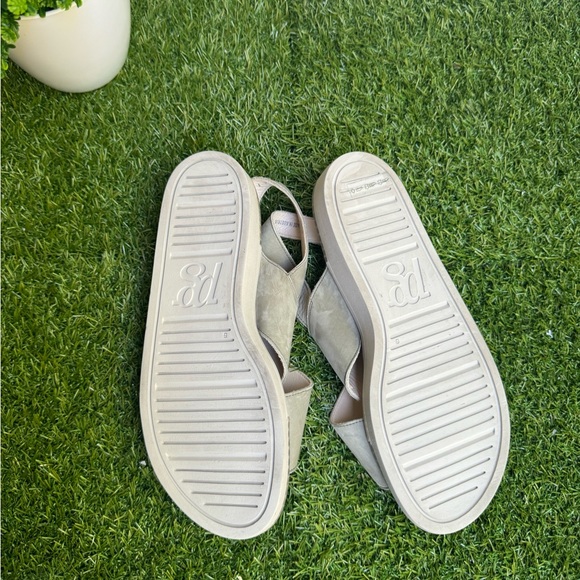 Paul Green Heaven Slingback Sandal in Sage Green size US 7.5 women UK 5 - Picture 8 of 10